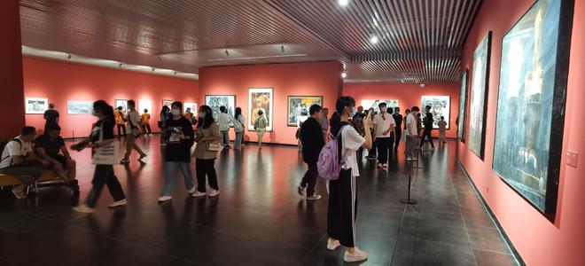 重现工业时代的变迁东北工业题材美术作品全国巡展在长开幕CQ9电子 CQ9传奇(图2)